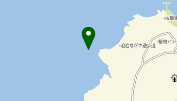 袴腰1 桜島エリアの地図画像