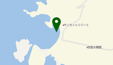 浮島ビーチ 浮島エリアの地図画像