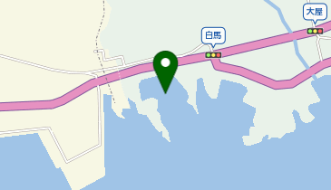 秋津ビーチ 田辺エリアの地図画像