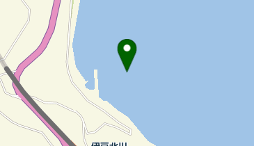 テトラ 北川エリアの地図画像