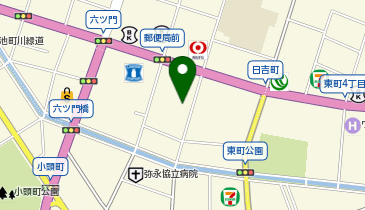 CHARGESPOT(チャージスポット)chocoZAP 六ツ門の地図画像