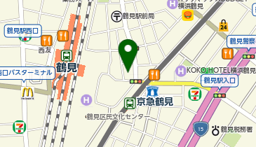 CHARGESPOT(チャージスポット)chocoZAP 鶴見の地図画像