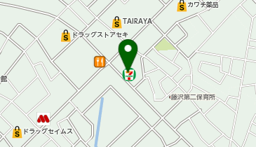 CHARGESPOT(チャージスポット)セブン-イレブン 入間下藤沢店の地図画像