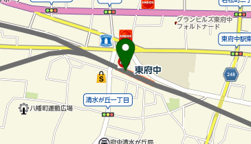 CHARGESPOT(チャージスポット)京王電鉄 東府中駅 券売機の地図画像