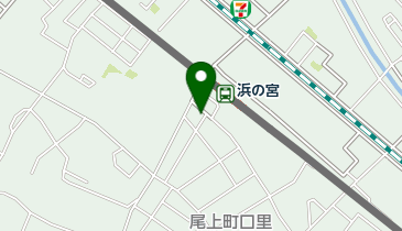 CHARGESPOT(チャージスポット)ファミリーマート 浜の宮駅前店の地図画像