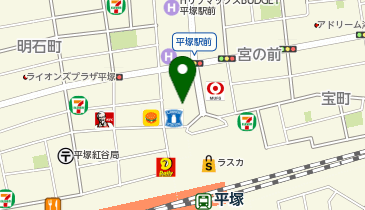 CHARGESPOT(チャージスポット)chocoZAP 平塚の地図画像
