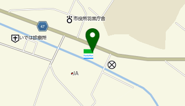 CHARGESPOT(チャージスポット)ファミリーマート 羽黒荒川店の地図画像