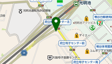 CHARGESPOT(チャージスポット)ウエルシア 和泉光明池駅前店の地図画像
