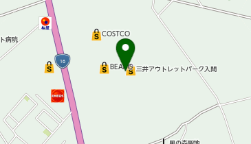 CHARGESPOT(チャージスポット)WEGO OUTLETS 三井アウトレットパーク入間店の地図画像