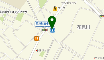 CHARGESPOT(チャージスポット)ローソン 千葉天戸町店の地図画像