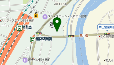 CHARGESPOT(チャージスポット)chocoZAP 熊本森都心プラザの地図画像