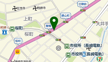 CHARGESPOT(チャージスポット)chocoZAP 長崎勝山の地図画像
