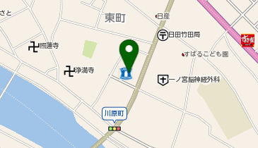 CHARGESPOT(チャージスポット)ローソン 日田東町店の地図画像