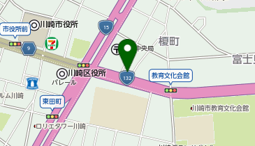 CHARGESPOT(チャージスポット)chocoZAP 川崎榎町の地図画像