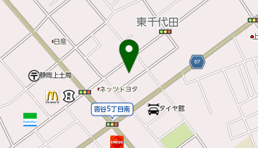 CHARGESPOT(チャージスポット)アプリイ 沓谷店の地図画像