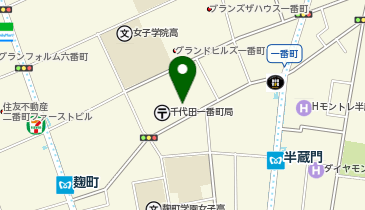 CHARGESPOT(チャージスポット)Aroma&rsquo;n SPA. CAT_ BO 一番町店の地図画像