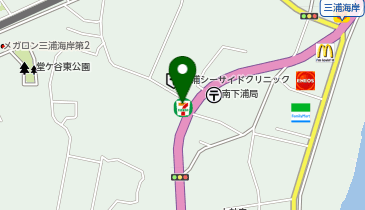 CHARGESPOT(チャージスポット)セブン-イレブン 三浦上宮田店の地図画像