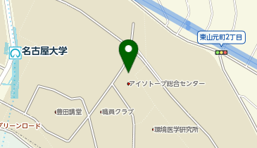 CHARGESPOT(チャージスポット)【自販機】名古屋大学 TOIC3Fの地図画像
