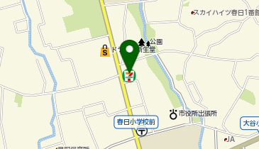 CHARGESPOT(チャージスポット)セブン-イレブン 春日昇町店の地図画像
