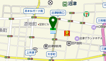 CHARGESPOT(チャージスポット)ファミリーマート 沼津大手町店の地図画像