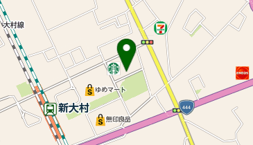 CHARGESPOT(チャージスポット)ドコモショップ 新大村駅前店の地図画像