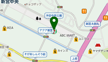 CHARGESPOT(チャージスポット)セブン-イレブン 新宮中央駅前店の地図画像