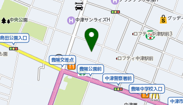 CHARGESPOT(チャージスポット)ヴィーナスギャラリー 中津の地図画像