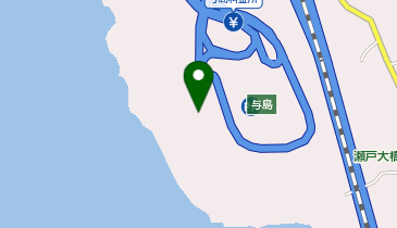CHARGESPOT(チャージスポット)与島パーキングエリアの地図画像