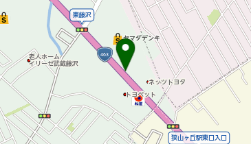 CHARGESPOT(チャージスポット)GIGO 入間の地図画像