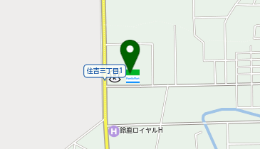 CHARGESPOT(チャージスポット)ファミリーマート 鈴鹿ホンダ前店の地図画像