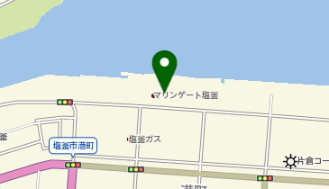 CHARGESPOT(チャージスポット)マリンゲート 塩釜の地図画像