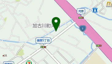CHARGESPOT(チャージスポット)chocoZAP 加古川河原の地図画像