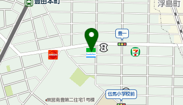 CHARGESPOT(チャージスポット)ファミリーマート 名南豊三丁目店の地図画像