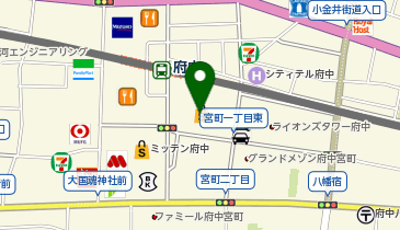 CHARGESPOT(チャージスポット)あきんどスシロー 府中くるる店の地図画像