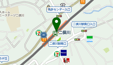CHARGESPOT(チャージスポット)相鉄本線 二俣川駅の地図画像