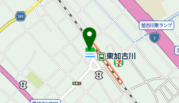 CHARGESPOT(チャージスポット)ファミリーマート JR東加古川駅前店の地図画像