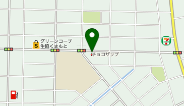 CHARGESPOT(チャージスポット)chocoZAP 熊本桜木の地図画像