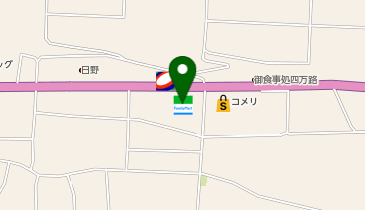 CHARGESPOT(チャージスポット)ファミリーマート 伊那上川手店の地図画像