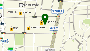 CHARGESPOT(チャージスポット)保険見直し本舗 イオンスタイル東戸塚店の地図画像