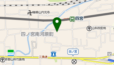 CHARGESPOT(チャージスポット)ローソン 山科四ノ宮垣ノ内町店の地図画像