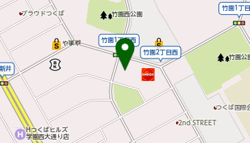 CHARGESPOT(チャージスポット)ローソン つくば東新井店の地図画像
