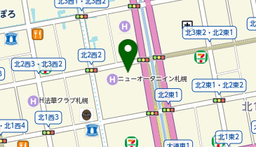 CHARGESPOT(チャージスポット)セイコーマート 北2条店の地図画像