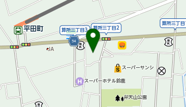 CHARGESPOT(チャージスポット)カラオケバンダイ鈴鹿ハンター店の地図画像