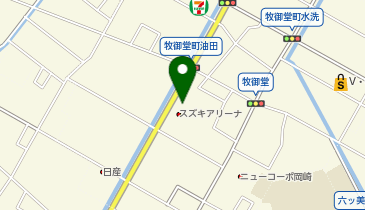 CHARGESPOT(チャージスポット)ファミリーマート 岡崎牧御堂店の地図画像