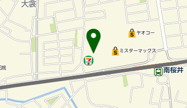CHARGESPOT(チャージスポット)セブン-イレブン 春日部大衾店の地図画像