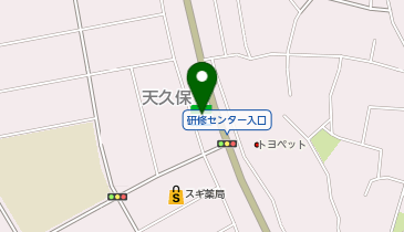 CHARGESPOT(チャージスポット)ファミリーマート つくば天久保一丁目店の地図画像