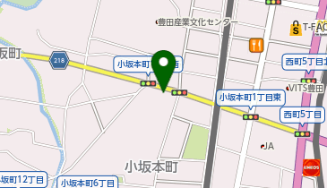 CHARGESPOT(チャージスポット)ファミリーマート 豊田小坂本町店の地図画像