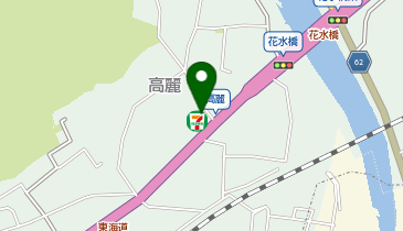 CHARGESPOT(チャージスポット)セブン-イレブン 大磯東店の地図画像
