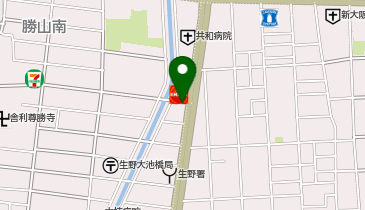 CHARGESPOT(チャージスポット)ローソン 舎利寺一丁目店の地図画像