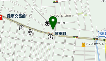 CHARGESPOT(チャージスポット)chocoZAP 熊本健軍の地図画像